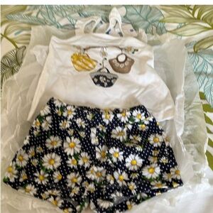 Mayoral kids shorts and top matching set